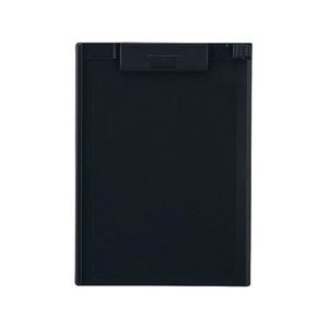 リヒトラブ クリップボード A4タテ 短辺とじ ブラック 1枚 F807925-A977U-24-イメージ1