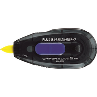 プラス 裏から見えない修正テープ本体5mm ブラック／ブルー F114094-47-614WH-015P