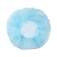 伊藤忠リーテイルリンク 不織布キャップ ブルー 100枚 FC92753-XCB-2