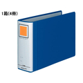 コクヨ チューブファイル〈エコツインR〉B5ヨコ とじ厚60mm 青 4冊 1箱(4冊) F833624ﾌ-RT666B