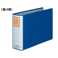 コクヨ チューブファイル〈エコツインR〉B5ヨコ とじ厚60mm 青 4冊 1箱(4冊) F833624-ﾌ-RT666B