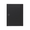 コクヨ キャンパス書類収容カバーノート A4 セミB5ノート用 B罫 ブラック F044084-ﾉ-612B-D