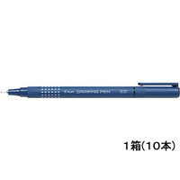 パイロット ドローイングペン08 ブラック 10本 1箱(10本) F298099-S-15DRN8-B