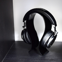 abee アルミヘッドホンスタンド AHS-501-RE レッド abee アルミヘッドホンスタンド AHS-501-RE レッド
