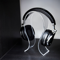 abee アルミヘッドホンスタンド AHS-501-RE レッド abee アルミヘッドホンスタンド AHS-501-RE レッド