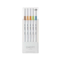 三菱鉛筆 EMOTT(エモット) 5色セット ネイチャーカラー FCC1868-PEMSY5C.NO6