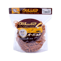 共和 輪ゴム オーバンド 透明袋 #815 アメ 500g FC935SZ-GTA-N-011