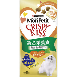 ネスレ日本 モンプチ クリスピーキッス 総合栄養食 キャットニップ入り 贅沢チキン味 24g ｸﾘｽﾋﾟ-ｷﾂｽｿｳｺﾞｳｴｲﾖｳｾﾞｲﾀｸﾁｷ-イメージ1