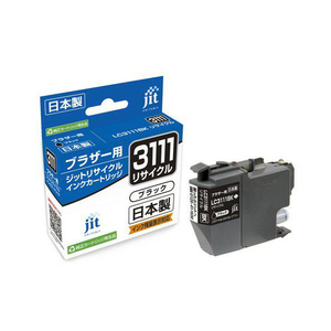 JIT ブラザー(brother)対応 リサイクルインクカートリッジ LC3111BK対応 ブラック JIT-B3111B JIT ブラザー(brother)対応 リサイクルインクカートリッジ LC3111BK対応 ブラック JIT-B3111B