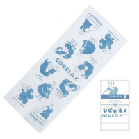 パインクリエイト ごリラックス ととのいタオル ペールブルー ｺﾞﾘﾗﾂｸｽﾄﾄﾉｲﾀｵﾙﾍﾟ-ﾙﾌﾞﾙ-