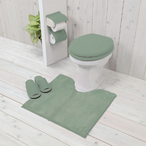 ヨコズナ工業 カラーショップ トイレスリッパ スモークグリーン CSﾄｲﾚｽﾘﾂﾊﾟSｸﾞﾘ-ﾝ-イメージ3