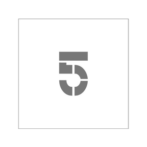 アイマーク ステンシル マグネット 5 文字サイズ50×40mm FC599JA-8364174-イメージ1