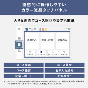 パナソニック 【左開き】ドラム式洗濯乾燥機 サンドグレージュ NA-LX129FL-C-イメージ14