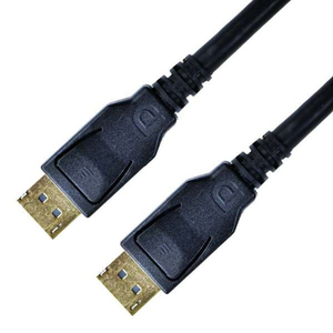 ルーメン DisplayPortケーブル 8K HDR対応 Ver1．4(1．0m) ブラック LDC-8KDP10-イメージ1