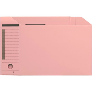 プラス ボックスファイル/A4/再生紙/ピンク/FL-051BF/78083 FCC5149-78083/FL-051BF-イメージ3