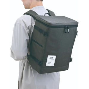 サーモス THERMOS 保冷リュック ボックス型 25L 大容量 ダークグレー FCJ543K-RFP-025 DGY-イメージ5