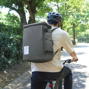 サーモス THERMOS 保冷リュック ボックス型 25L 大容量 ダークグレー FCJ543K-RFP-025 DGY-イメージ6
