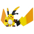 タカラトミー ポケットモンスター モンコレ メガライチュウ Ｘ ﾓﾝｺﾚﾒｶﾞﾗｲﾁﾕｳXﾊｺ-イメージ7