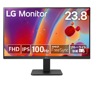 LGエレクトロニクス 23．8型液晶ディスプレイ 24MR400-B-イメージ1