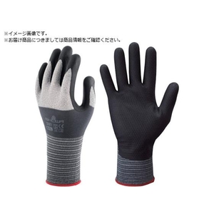 SHOWA/ニトリルゴム背抜き手袋 NO381マイクログリップ Sサイズ FCA964R-7901003-イメージ1