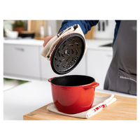 ZWILLING 405118280ｺｺﾂﾄﾃﾞｺﾞﾊﾝMﾁｴﾘ- ストウブ 鋳物ホーロー鍋(16cm) ラ