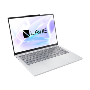 NEC 13．3型高性能ノートブック e angle select LAVIE N13 Slim ライトシルバー PC-N1355LAS-E5-イメージ2
