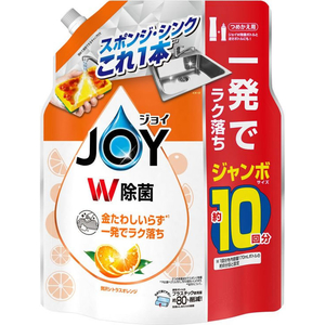 Ｐ＆Ｇ 除菌ジョイコンパクト 贅沢シトラスオレンジ 替 ジャンボ 1300mL FC982TE-イメージ2