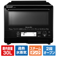 シャープ ウォーターオーブン オリジナル ヘルシオ ブラック AXXV6E7B 商品レビュー シャープ ウォーターオーブン オリジナル ヘルシオ
