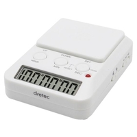 dretec/タイムアップ2 ホワイト T-580WT FCD009C-2709888