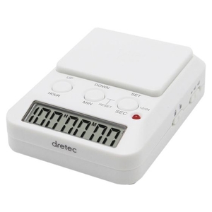 dretec/タイムアップ2 ホワイト T-580WT FCD009C-2709888-イメージ1