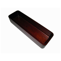 ヤマコー 木製 カトラリーサーバー 15257 ブラウン FC496LY-8501210