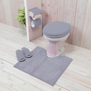 ヨコズナ工業 カラーショップ トイレスリッパ スモークブルー CSﾄｲﾚｽﾘﾂﾊﾟSﾌﾞﾙ--イメージ3
