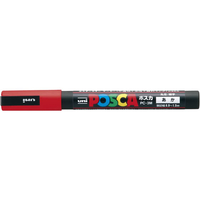 三菱鉛筆 ポスカ 細字 赤 F801809-PC-3M.15