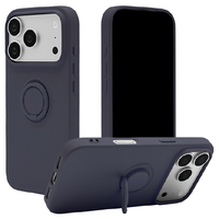 ラスタバナナ iPhone18 Pro/17Pro用 TPUﾘﾝｸﾞｹｰｽ ネイビー 9643IP6BTPRNV