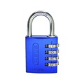 ＡＢＵＳ ナンバー可変式ステンレスシャックル南京錠 145IB-40 ブルー FC892EU-4957652