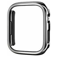 GAACAL Apple Watch Series 7-8 [45mm]用プラスチックフレーム メタリックブラック W00224BK6