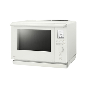 東芝 角皿スチームオーブンレンジ 石窯ドーム ミルキーホワイト ER-D100C(W)-イメージ2