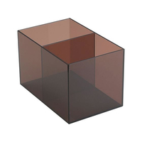 光 アクリル 伝票クリップケース DP4 180×115×H115 FC646LT-6837300