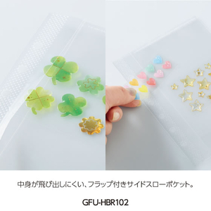 コクヨ [コクヨのコレクションファイル]クリアポケット 8枚 FCJ563R-GFU-HBR102-イメージ10