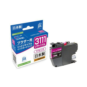 JIT ブラザー(brother)対応 リサイクルインクカートリッジ LC3111M対応 マゼンタ JIT-B3111M JIT ブラザー(brother)対応 リサイクルインクカートリッジ LC3111M対応 マゼンタ JIT-B3111M