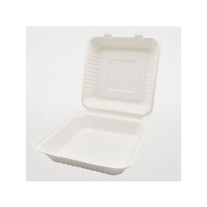 パックスタイル バガス容器 ABランチ 230-230 200枚 FC355SH-00680560-イメージ1