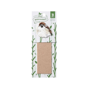 ヒサゴ BIRD BOOKMARKER 刺繍しおり スズメ FCD754G-UTN101-イメージ1