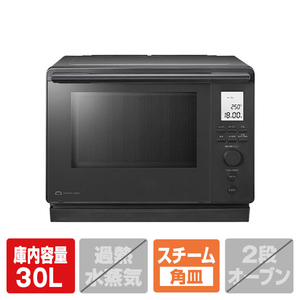 東芝 角皿スチームオーブンレンジ 石窯ドーム アッシュグレージュ ER-D100C(H)-イメージ1
