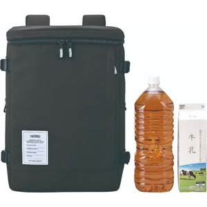 サーモス THERMOS 保冷リュック ボックス型 25L 大容量 オールブラック FCJ544K-RFP-025 ALB-イメージ4