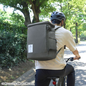 サーモス THERMOS 保冷リュック ボックス型 25L 大容量 オールブラック FCJ544K-RFP-025 ALB-イメージ6