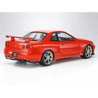 タミヤ 1/24 スカイライン GT-R R34 キャンディレッド塗装 完成品 タミヤ 日産 スカイライン R34 GTR 1/24 完成したよ。 : r