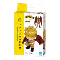 カワダ ナノブロック 僕のヒーローアカデミア ホークス NBCC_147 NBCC147ﾋﾛｱｶﾎ-ｸｽ