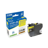 JIT ブラザー(brother)対応 リサイクルインクカートリッジ LC3111Y対応 イエロー JIT-B3111Y