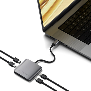 SATECHI 4-Port USB-C Hub with PD PST-H4CPDM-イメージ2