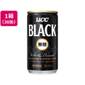 UCC BLACK無糖 185g 30缶 1箱（30缶） F806673-502422